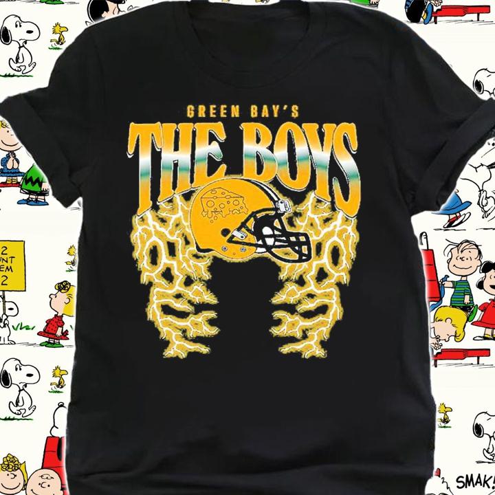 Green Bay's Packers The Boys College Football Lightning shirt t-shirt
