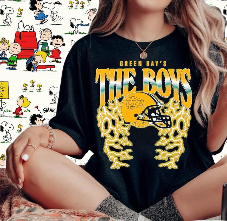 Green Bay's Packers The Boys College Football Lightning shirt t-shirt