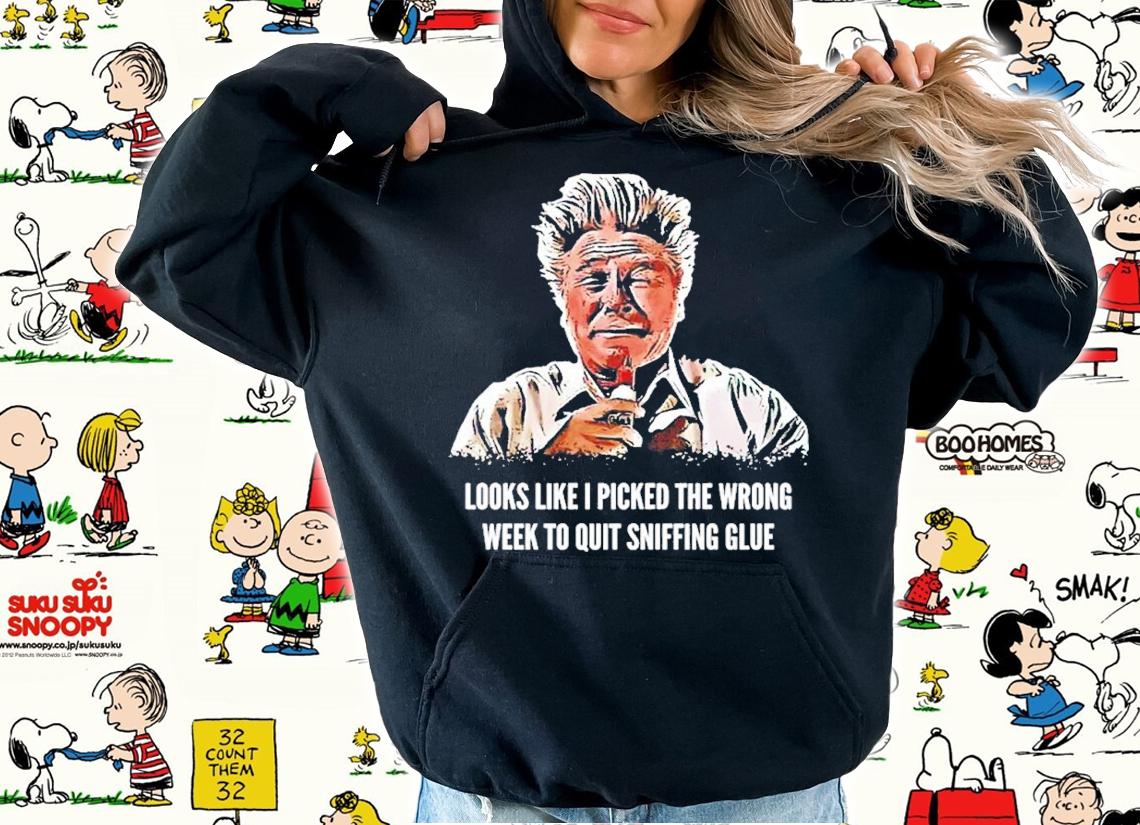 Looks Like I Picked the Wrong Week to Quit Sniffing Glue shirt t-shirt