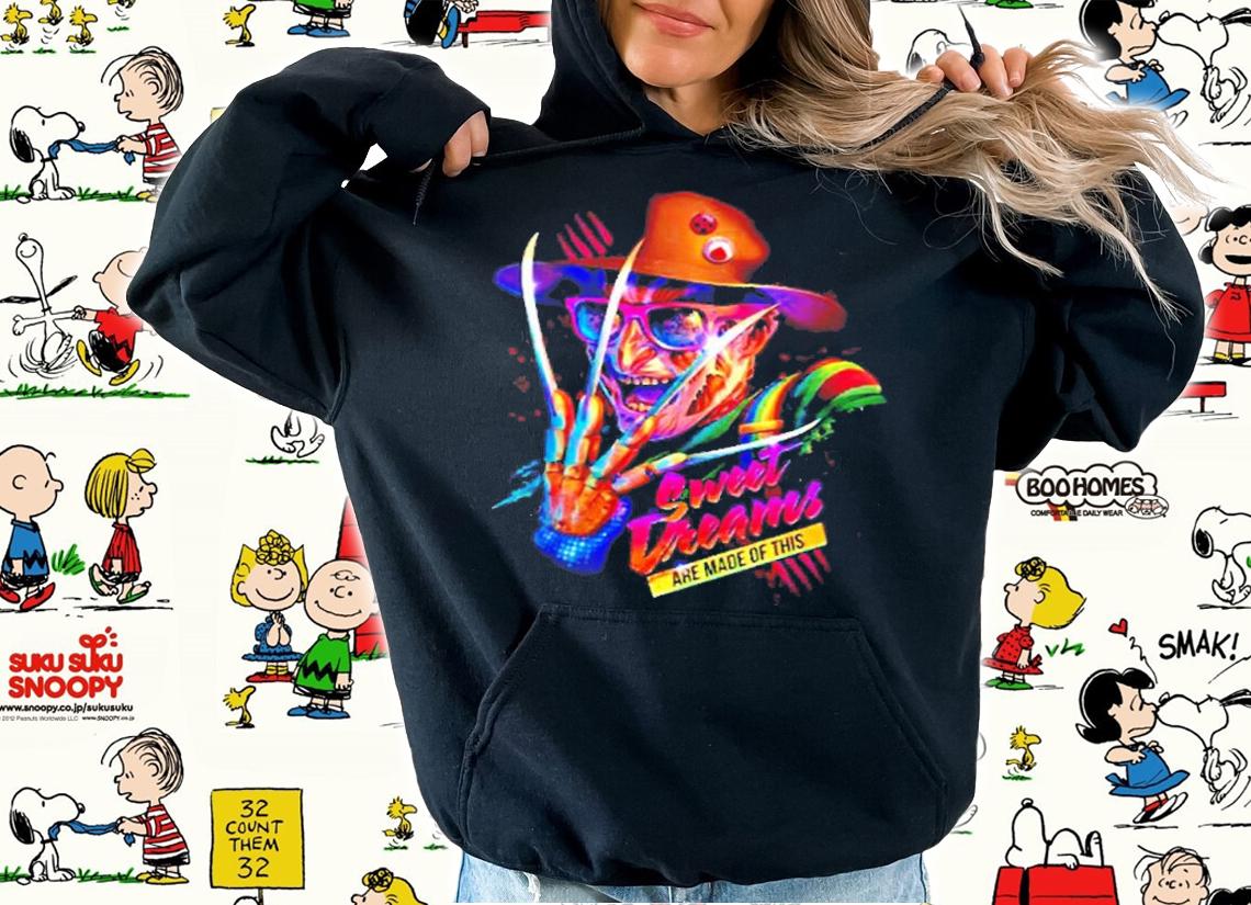 Sweet Dreams Are Made Of This Freddy Krueger Retro Art shirt t-shirt hoodie