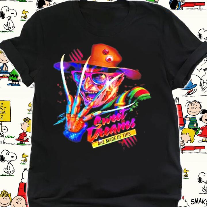 Sweet Dreams Are Made Of This Freddy Krueger Retro Art shirt t-shirt shirt