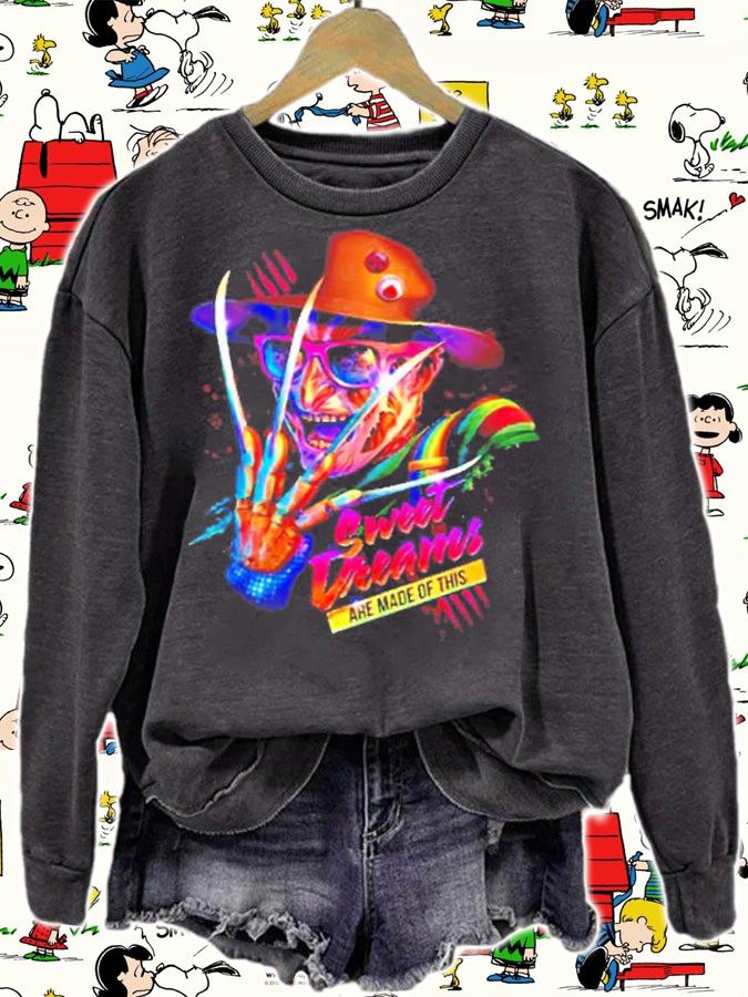 Sweet Dreams Are Made Of This Freddy Krueger Retro Art shirt t-shirt sweatshirt
