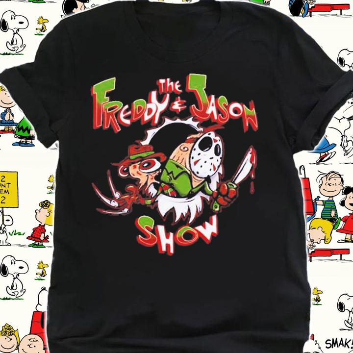 The Freddy And Jason Show Halloween T-Shirt t-shirt