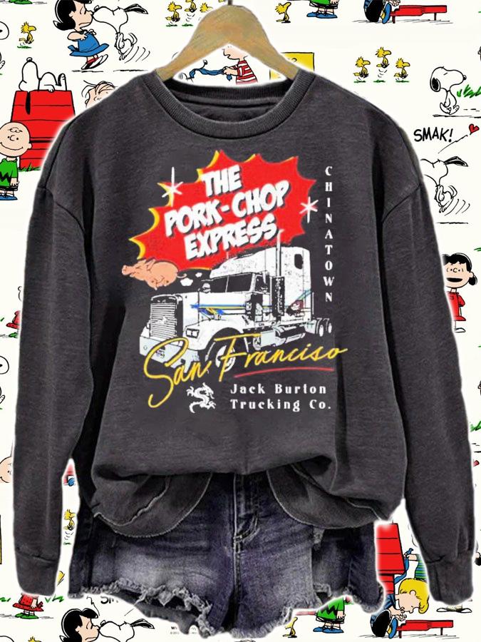 The Pork Chop Express San Francisco Jack Burton Trucking Co. Shirt t-shirt sweatshirt