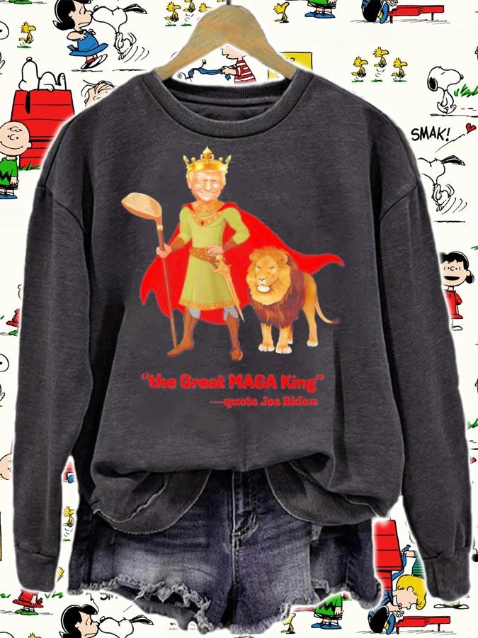 Trump Is The Great MAGA King T-Shirt t-shirt