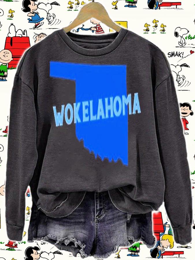 Wokelahoma shirt, hoodie, sweater and tank top t-shirt sweatshirt