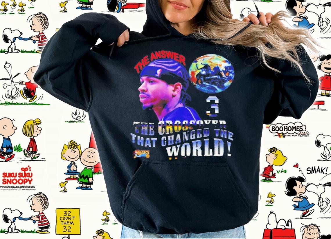Daryl Morey The Answer The Crossover That Changed The World T-Shirt t-shirt