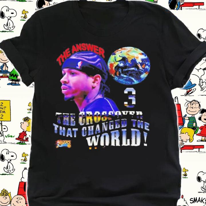 Daryl Morey The Answer The Crossover That Changed The World T-Shirt t-shirt