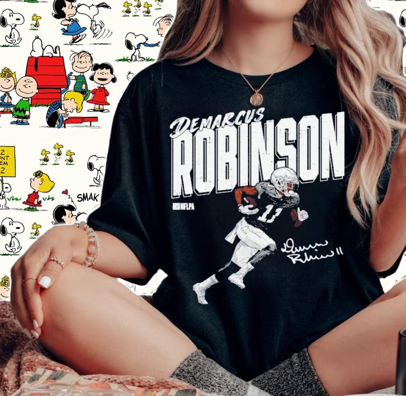 DeMarcus Robinson Las Vegas Chisel Football Shirt t-shirt