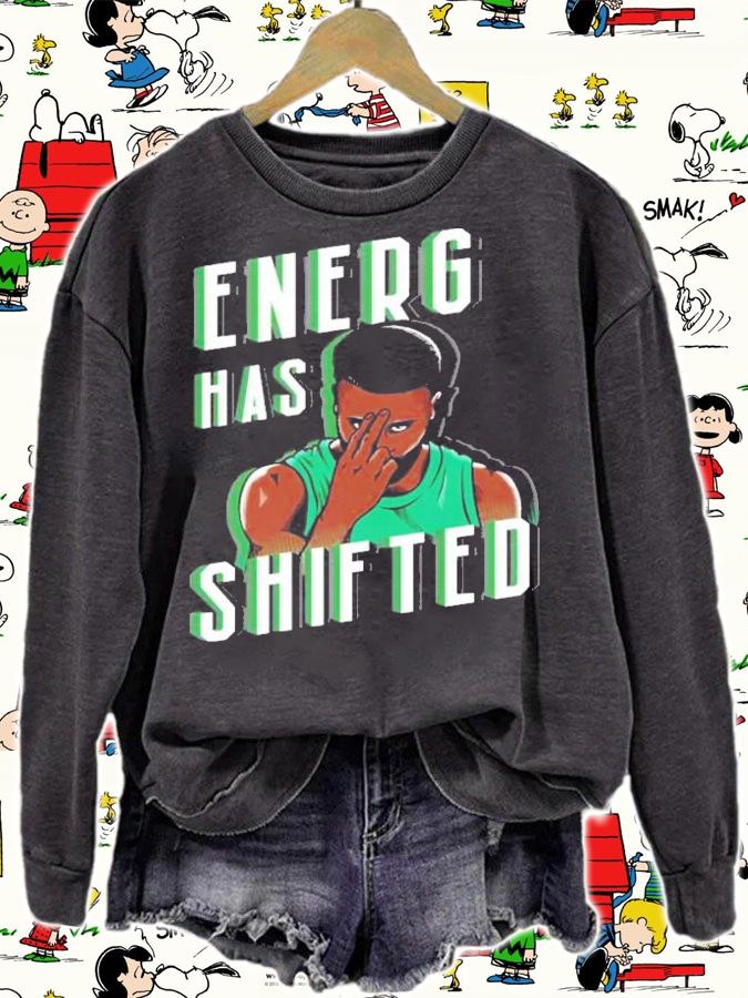 Energy Has Shifted Boston Basketball T-Shirt t-shirt sweatshirt