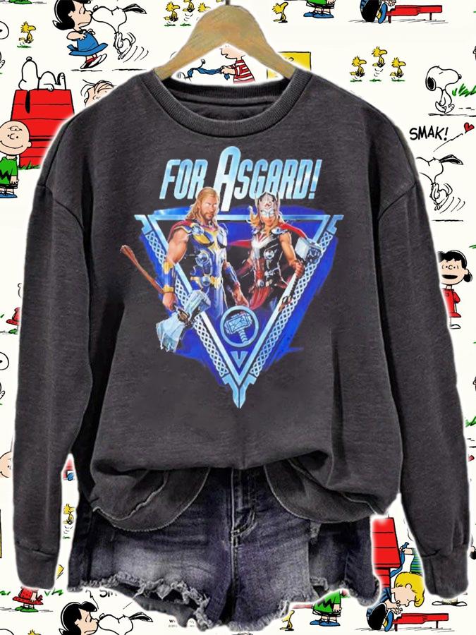 For Asgard Vintage Thor Love And Thunder Shirt t-shirt
