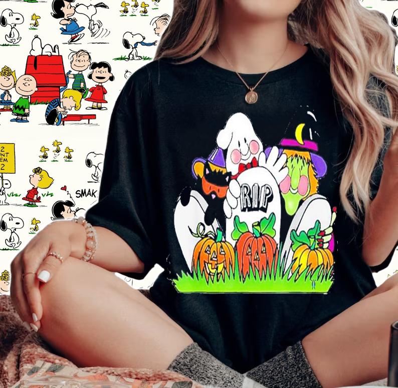 Friends Halloween Cat-Ghost Shirt t-shirt