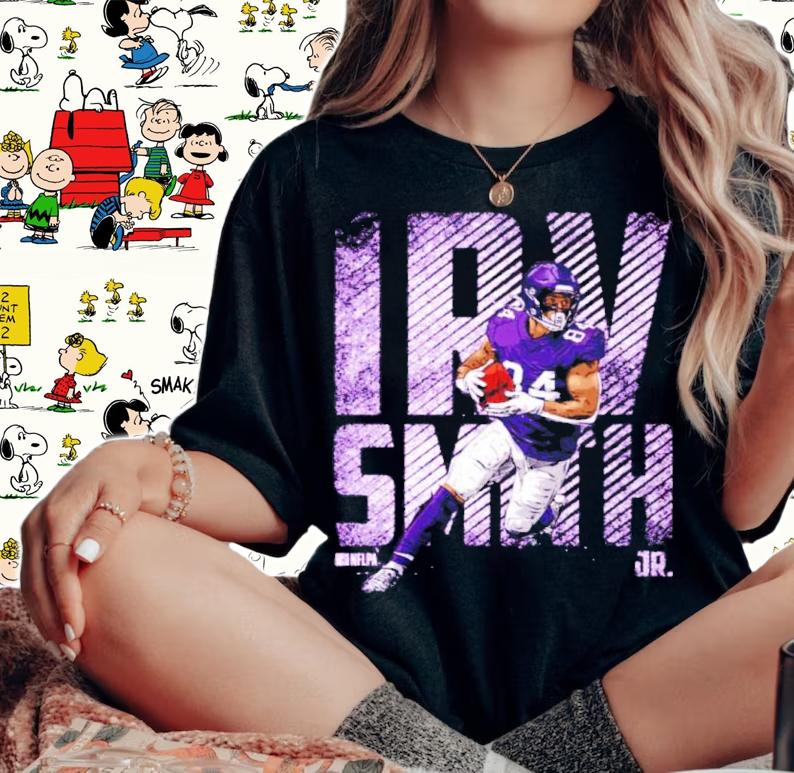 Irv Smith Jr. Minnesota Retro Football Shirt t-shirt