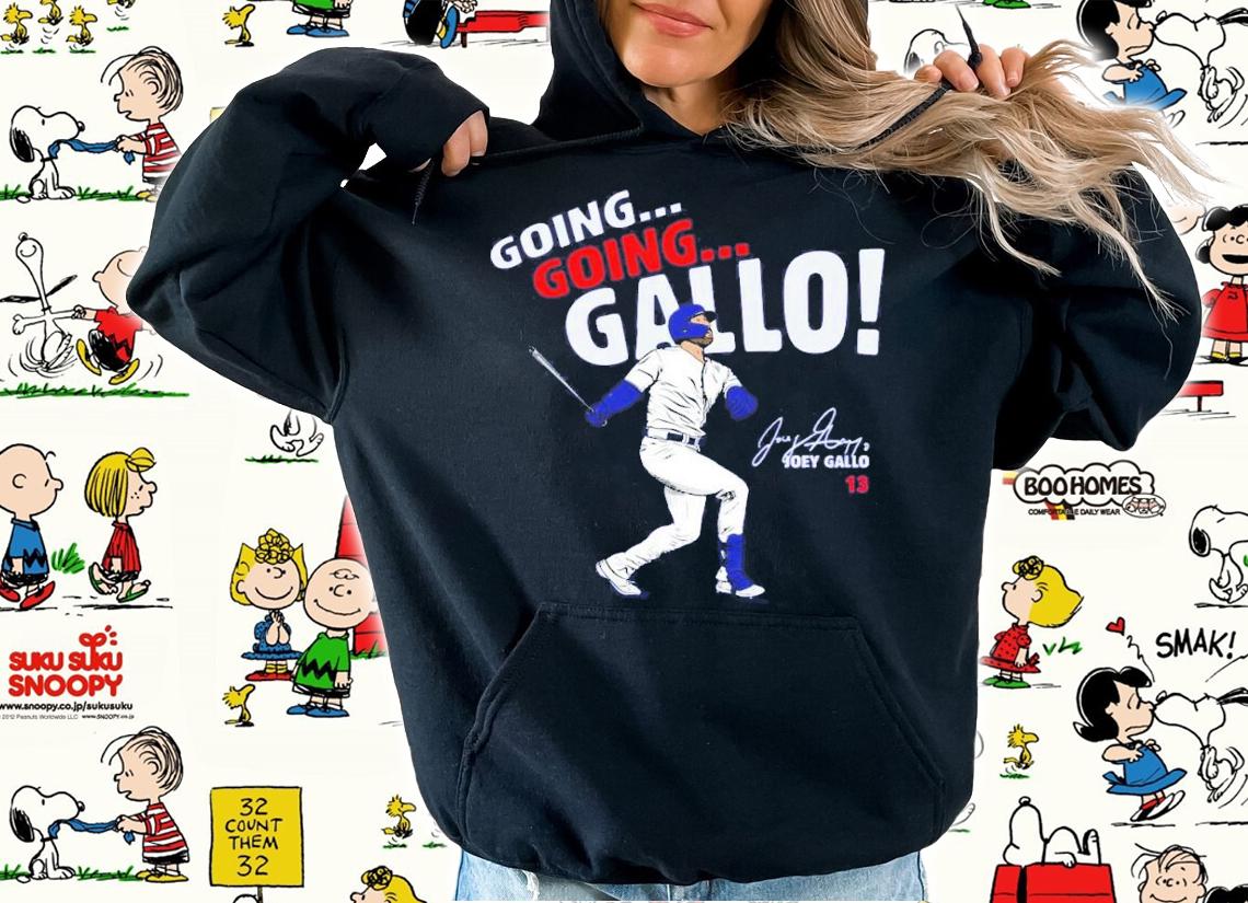 Joey Gallo Going Going Signature T-Shirt t-shirt hoodie