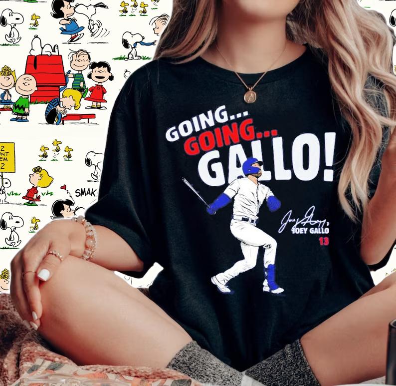 Joey Gallo Going Going Signature T-Shirt t-shirt woman shirt