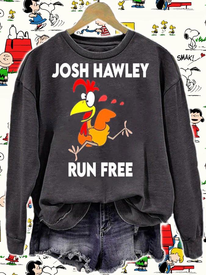Josh Hawley Run Free Shirt t-shirt sweatshirt