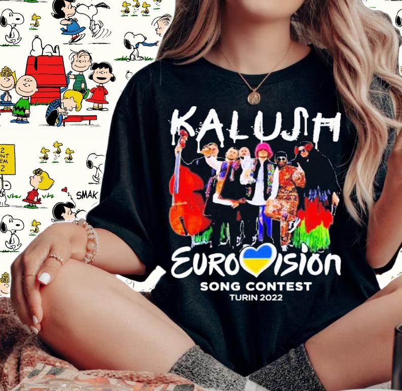 Kalush Orchestra Eurovision Song Contest Turin 2022 Shirt t-shirt woman shirt