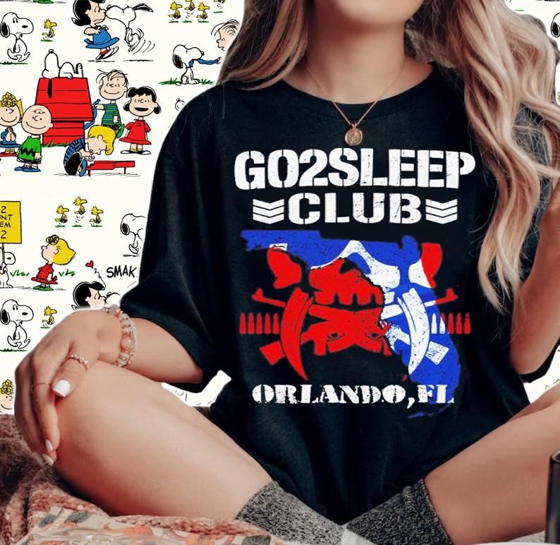 Kenta Go2Sleep Club Orlando Shirt t-shirt woman shirt