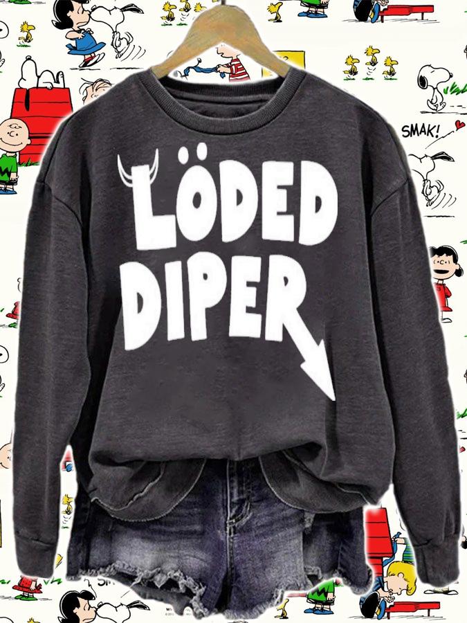Loded Diper Glo0mybrat Helena T-Shirt t-shirt sweatshirt