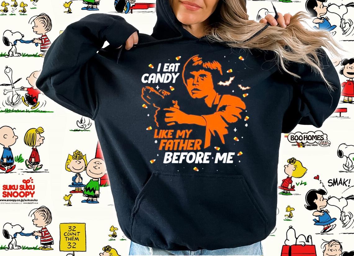Luke Sky I Eat Candy Funny Star Wars Halloween Shirt t-shirt