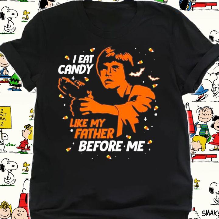 Luke Sky I Eat Candy Funny Star Wars Halloween Shirt t-shirt