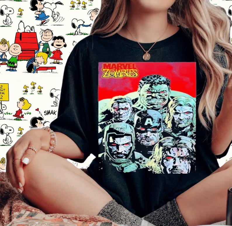 Marvel Studios Marvel Zombies Comic Shirt t-shirt woman shirt