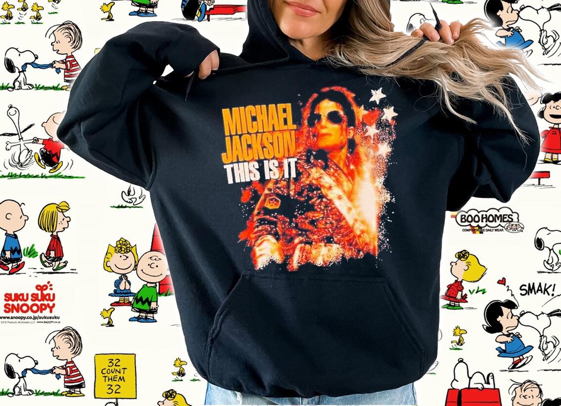 Michael Jackson Blood This Is It Tour 2009 Shirt t-shirt