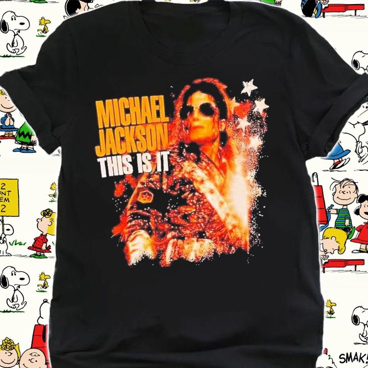 Michael Jackson Blood This Is It Tour 2009 Shirt t-shirt