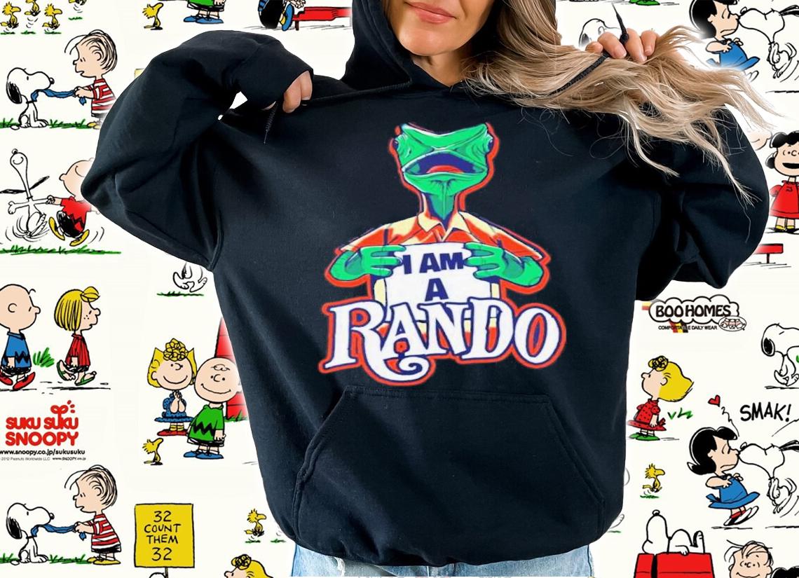 Popcorned Planet I Am A Rando Shirt t-shirt