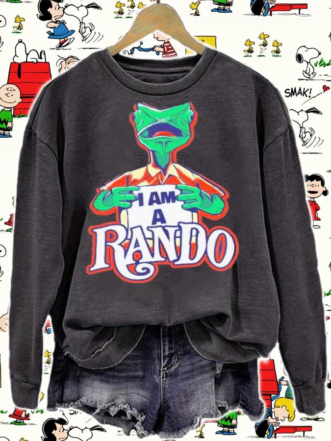 Popcorned Planet I Am A Rando Shirt t-shirt