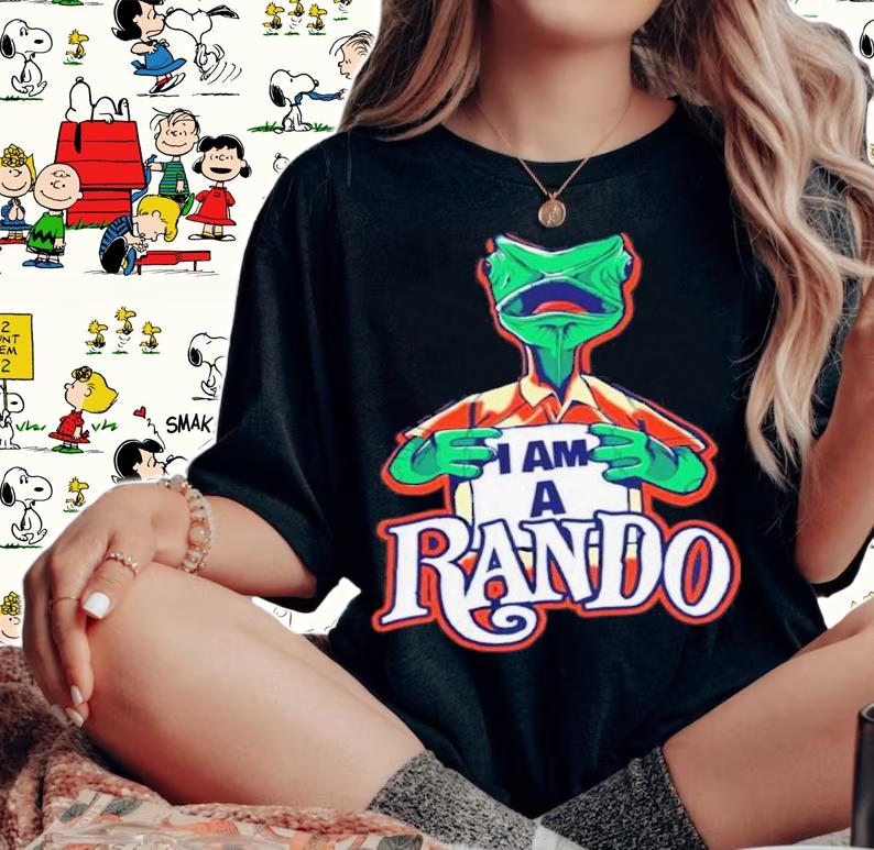 Popcorned Planet I Am A Rando Shirt t-shirt
