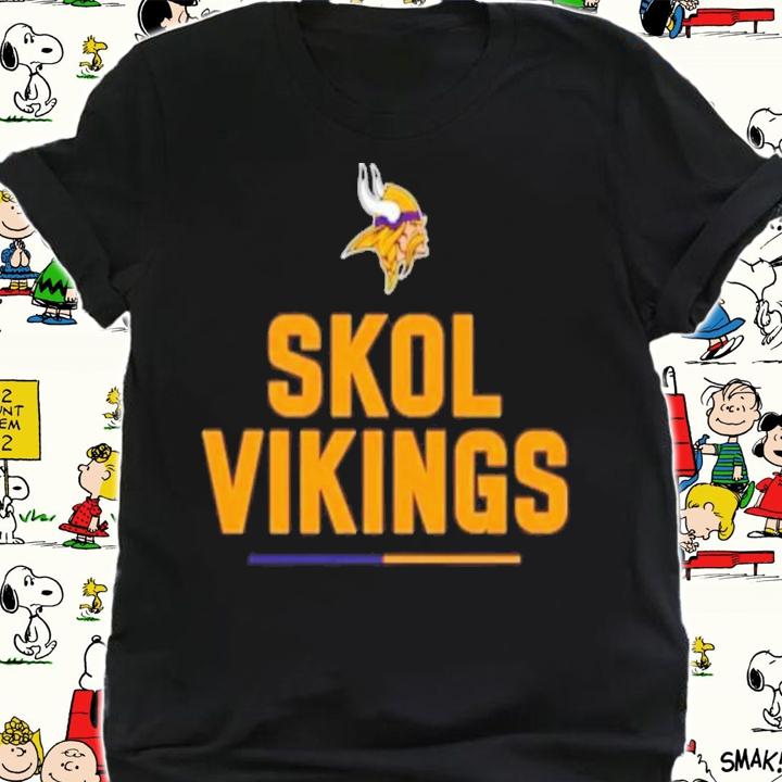 NFL Minnesota Vikings Team Slogan Skol Vikings Shirt t-shirt shirt
