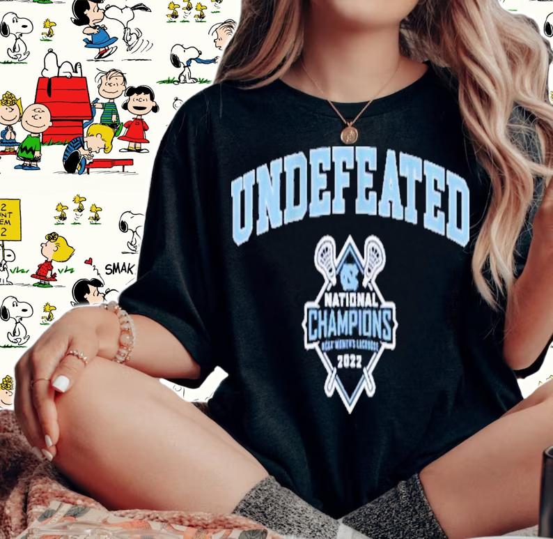 North Carolina Women's Lacrosse National Champs 2022 Shirt t-shirt woman shirt