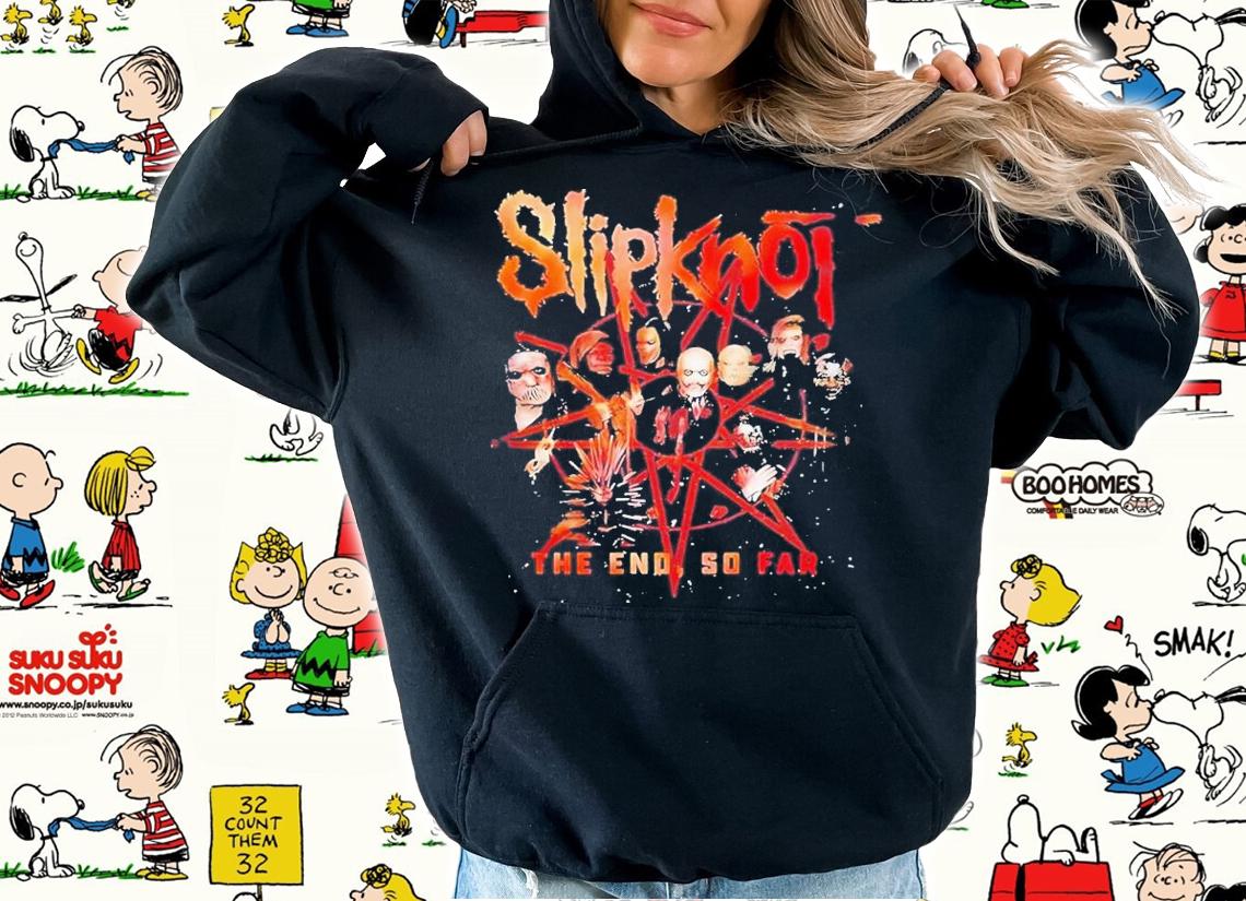 Slipknot The End So Far Group Star shirt t-shirt hoodie