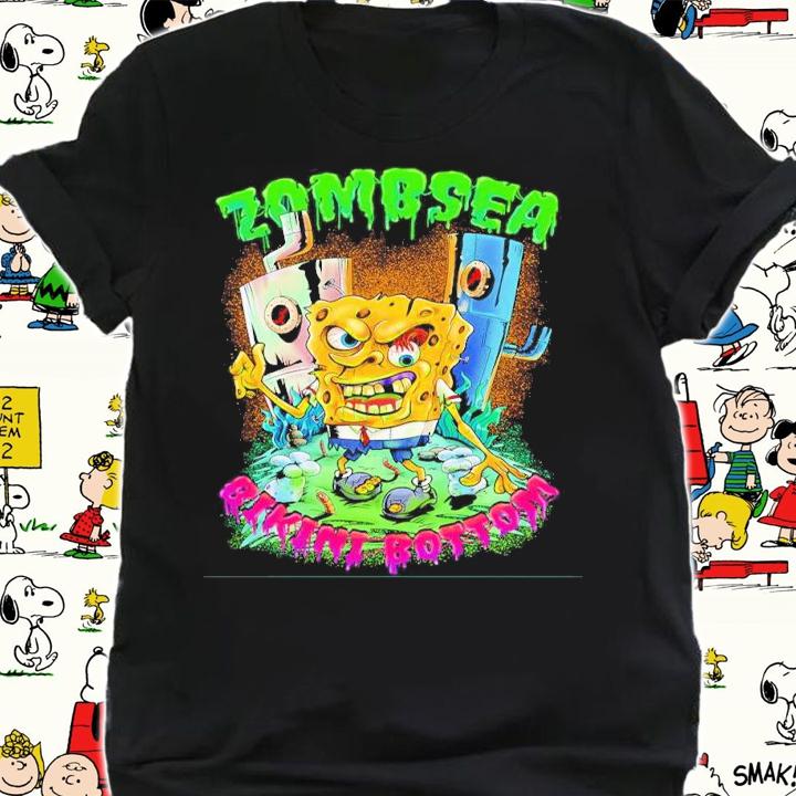 SpongeBob zombsea bikini bottom shirt t-shirt