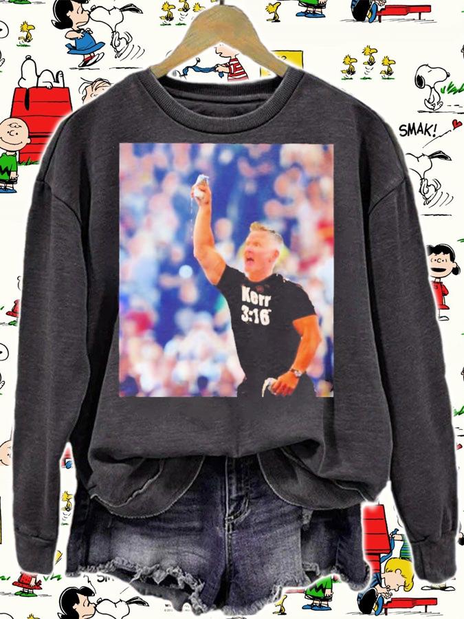 Steve Kerr As Stone Cold Steve Austin Kerr 3 16 Chris Chiozza Shirt t-shirt