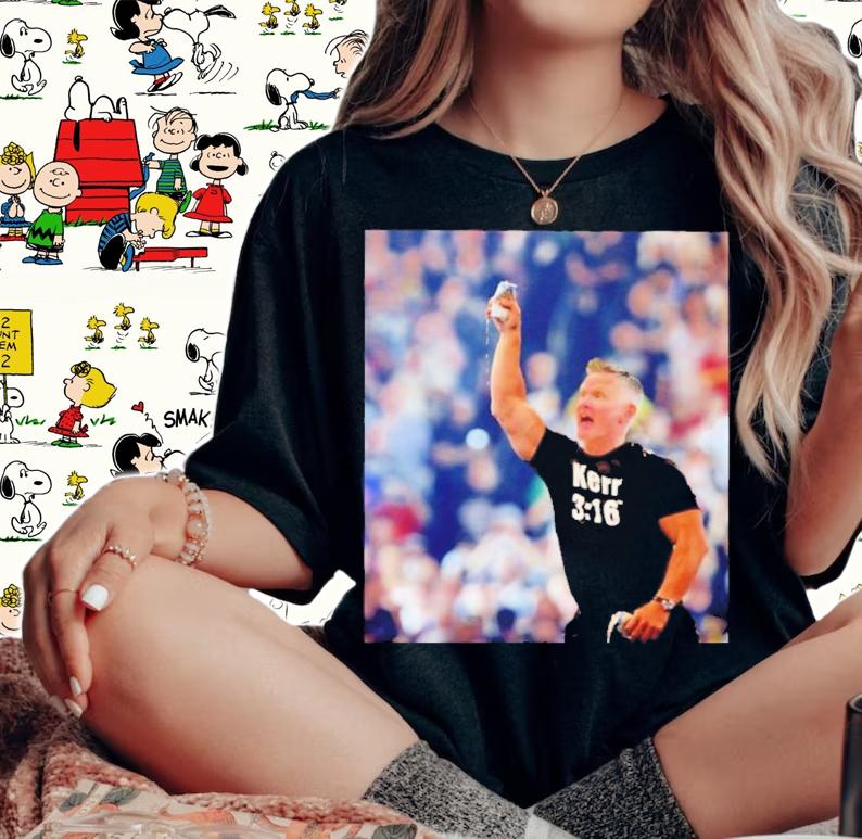 Steve Kerr As Stone Cold Steve Austin Kerr 3 16 Chris Chiozza Shirt t-shirt