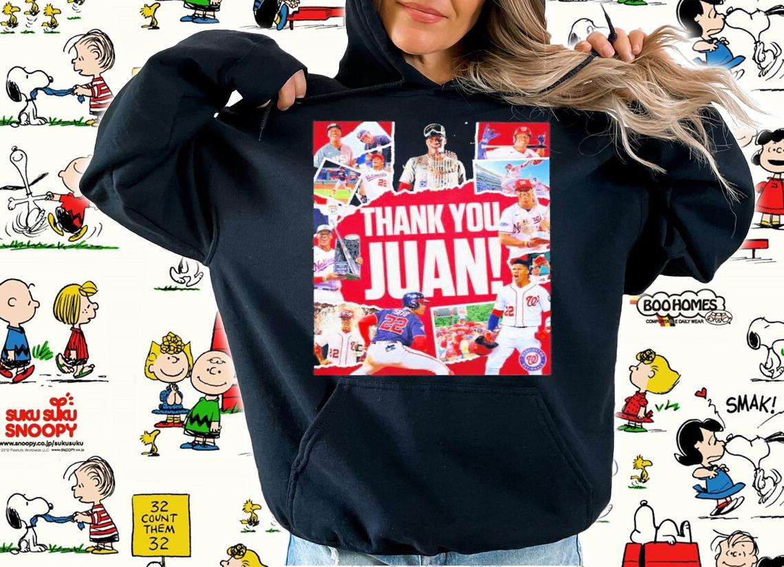 Thank You Juan Soto Washington DC Shirt t-shirt