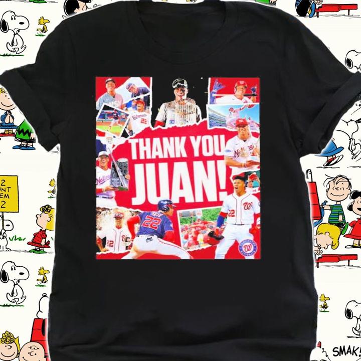 Thank You Juan Soto Washington DC Shirt t-shirt