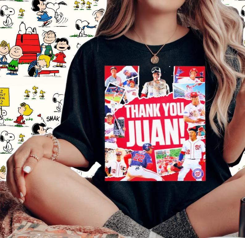 Thank You Juan Soto Washington DC Shirt t-shirt