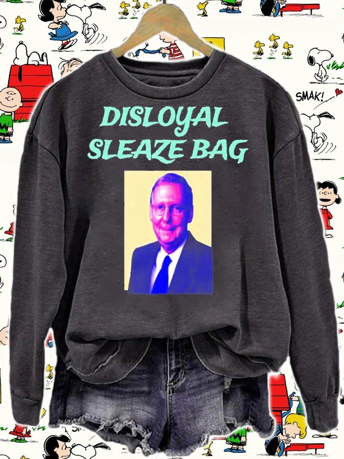 Trump Calls Mitch McConnell Disloyal Sleaze Bag shirt t-shirt sweatshirt