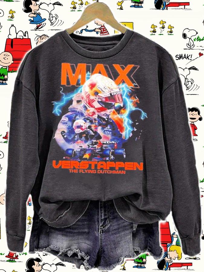 Vintage 90s Max Verstappen F1 Racing Driver T-Shirt t-shirt sweatshirt