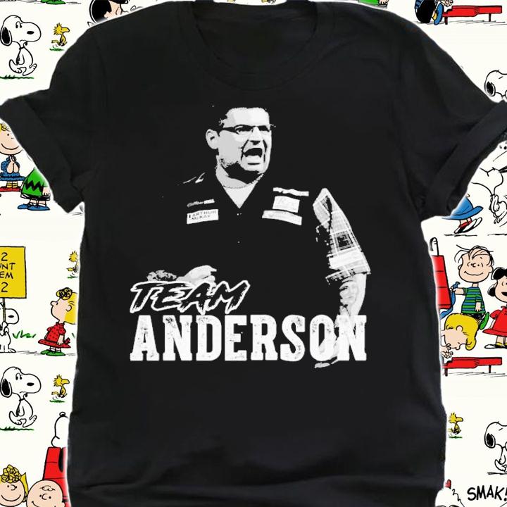 Team Gary Anderson Pdc 2022 T-Shirt t-shirt