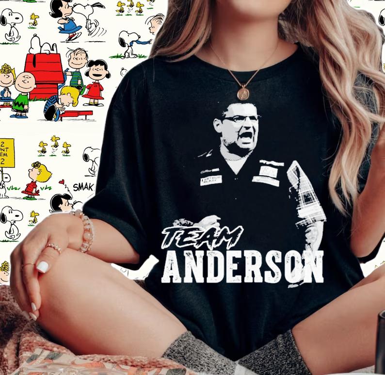 Team Gary Anderson Pdc 2022 T-Shirt t-shirt