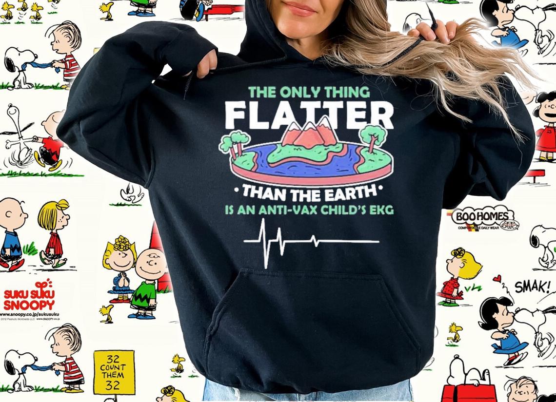 The Only Thing Flatter Than The Earth Shirt t-shirt