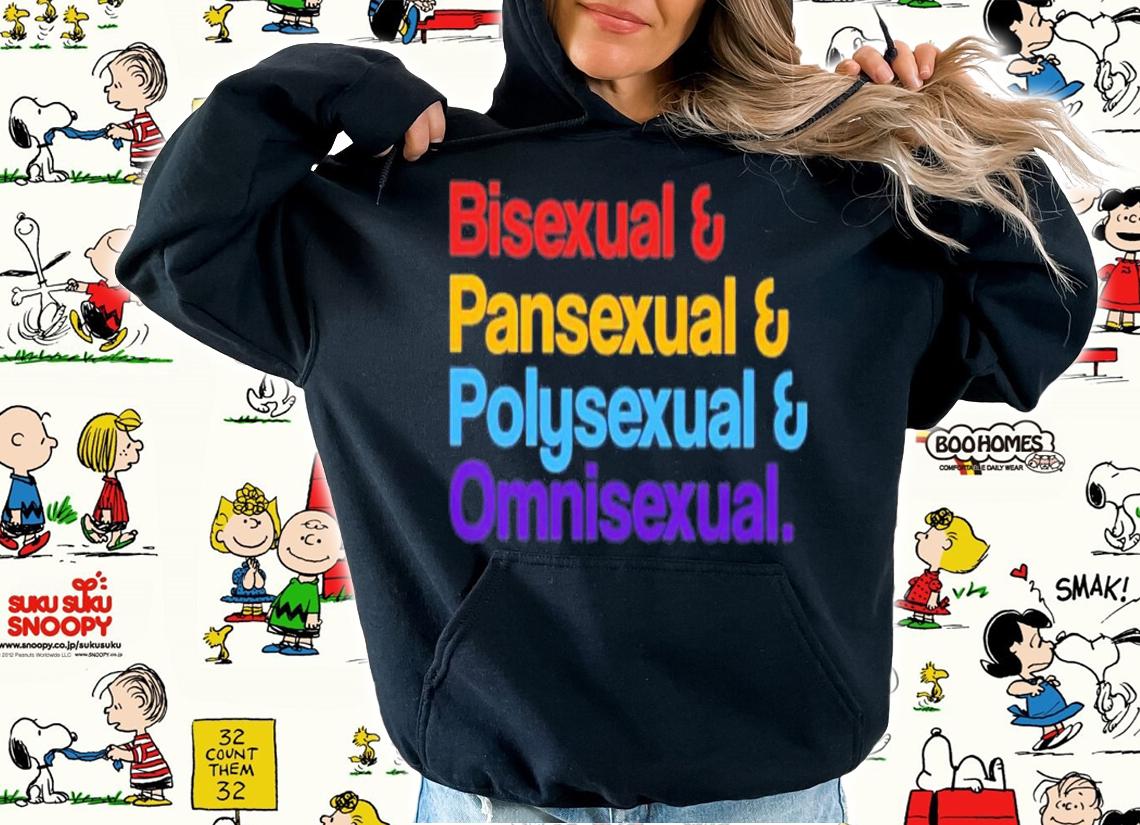 Tony Johnson Bisexual Pansexual Polysexual Omnisexual T-Shirt t-shirt hoodie