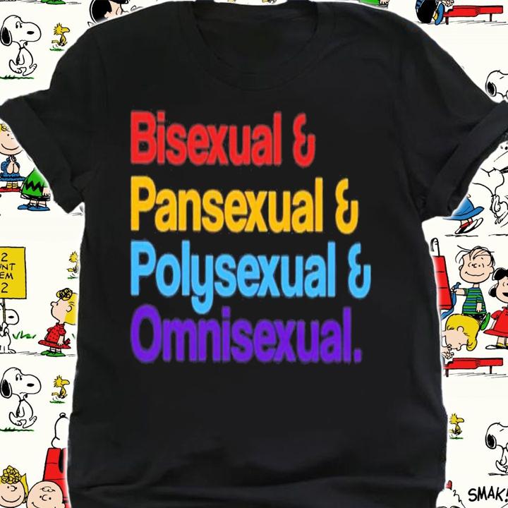 Tony Johnson Bisexual Pansexual Polysexual Omnisexual T-Shirt t-shirt shirt