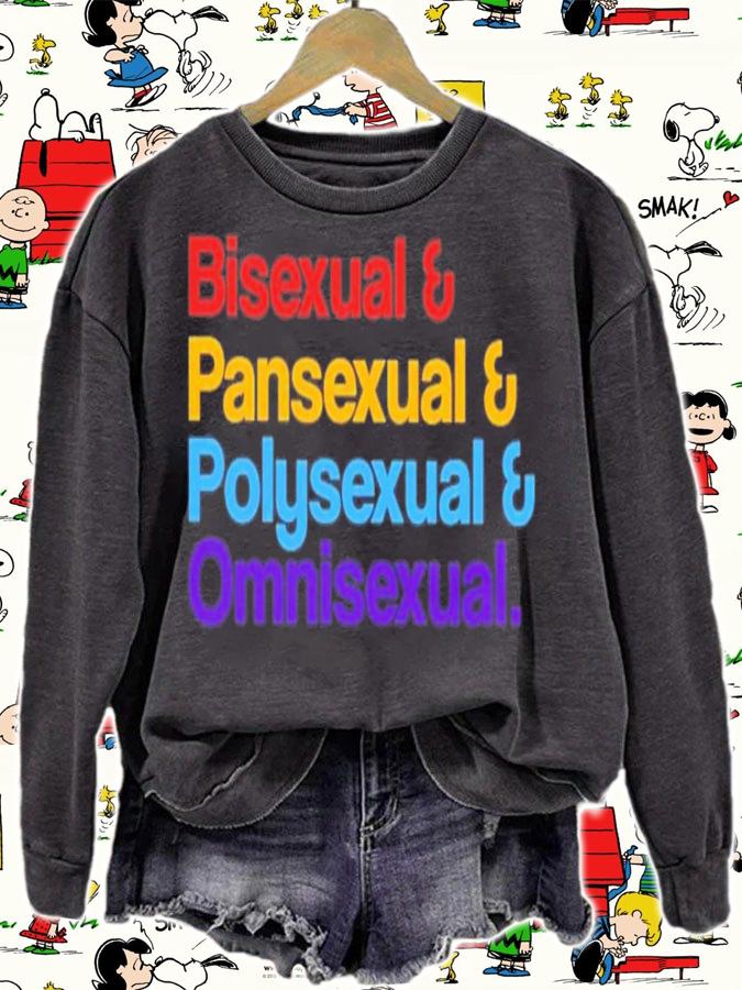 Tony Johnson Bisexual Pansexual Polysexual Omnisexual T-Shirt t-shirt sweatshirt
