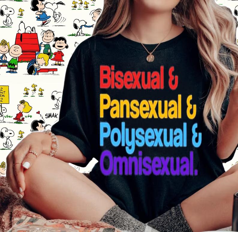 Tony Johnson Bisexual Pansexual Polysexual Omnisexual T-Shirt t-shirt woman shirt