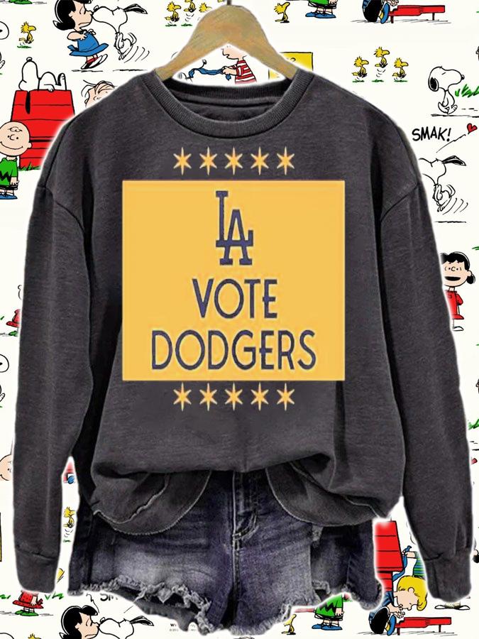 Vote Dodgers Los Angeles Dodgers Shirt t-shirt sweatshirt